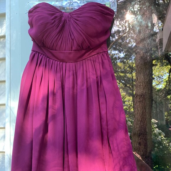 Jenny Yoo Collection Magenta Dress - Picture 7 of 7